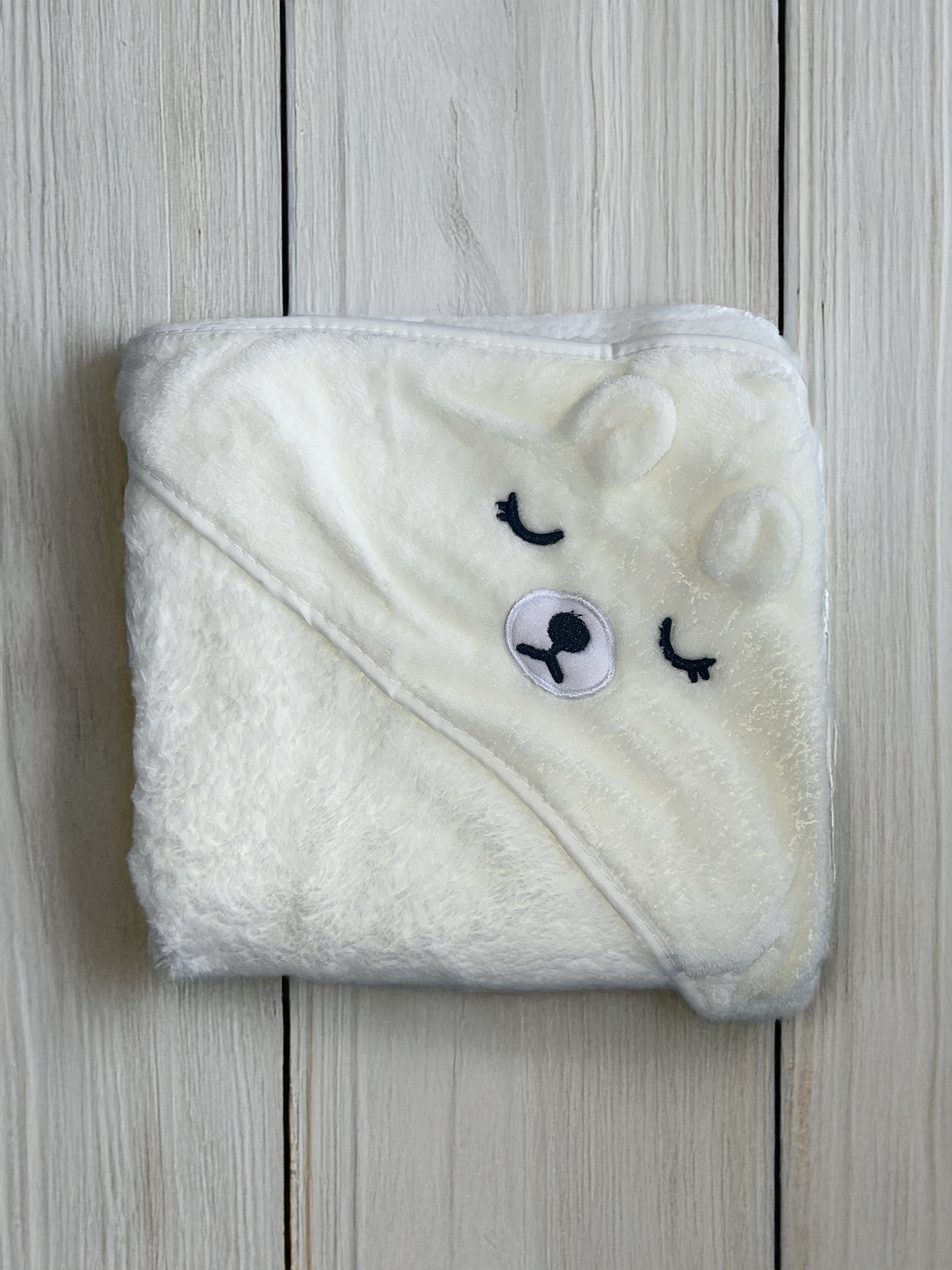 Personalised Animal Hooded Baby Towel
