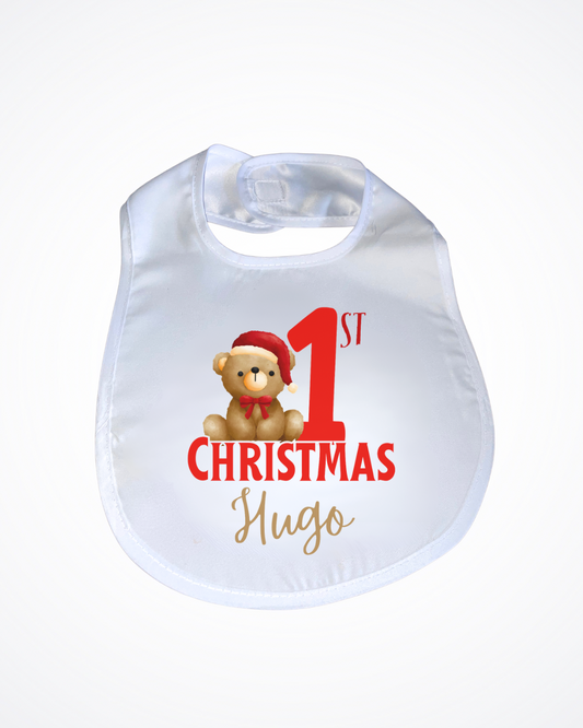 Personalised ‘My 1st Christmas’ Bib