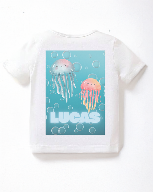 Personalised Under the Sea Print T-Shirt